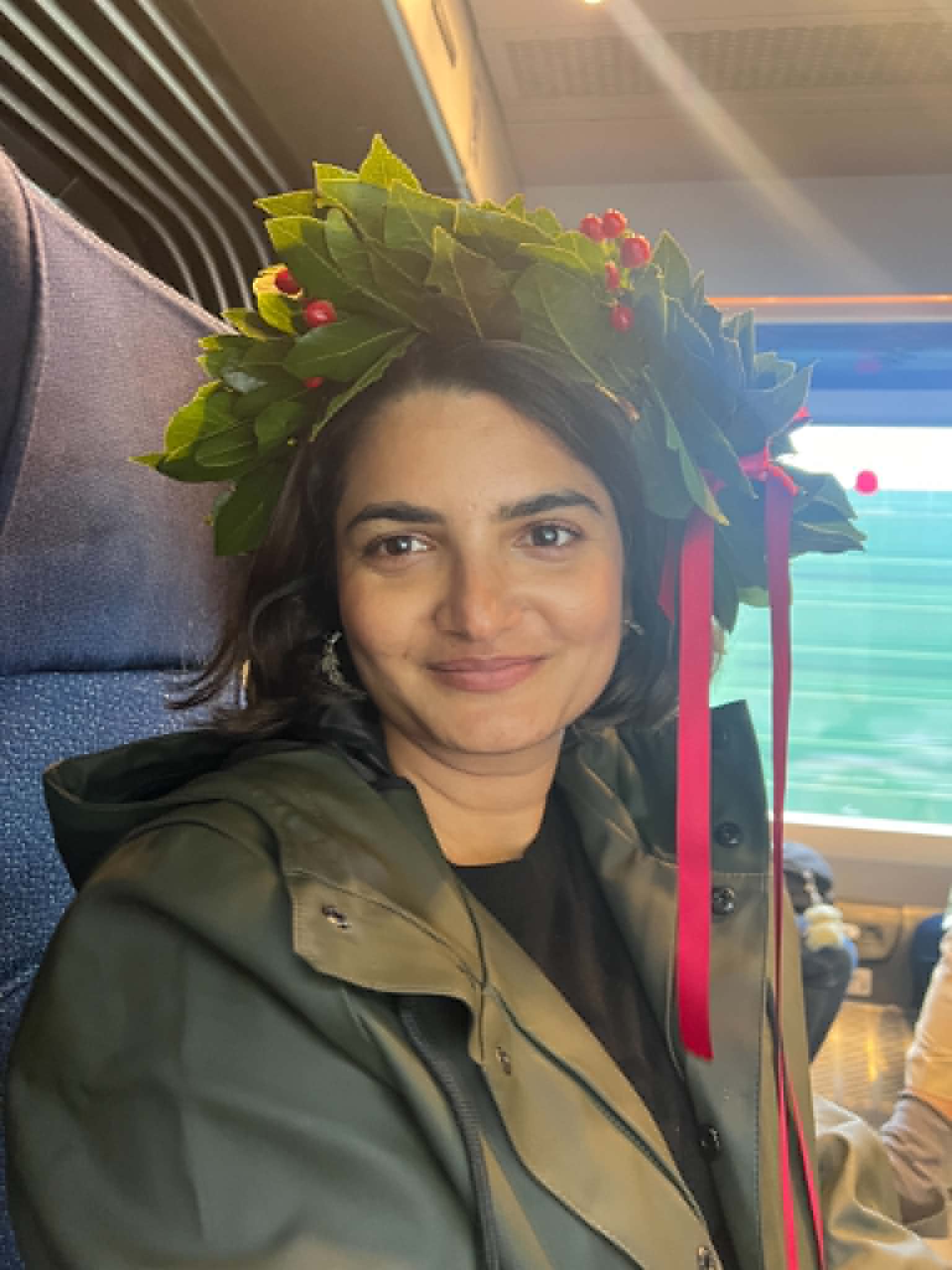 Alina Ojha at work
